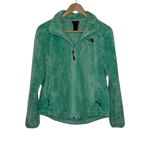 The North Face Jackets & Blazers - The North Face Women's Light Green Teal Full Zip Osolita Fleece Jacket Size M